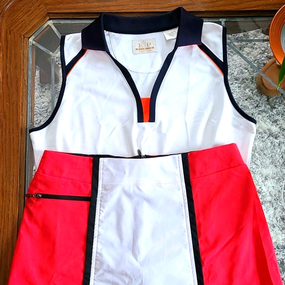 Jennifer Lopez Dresses & Skirts - EUC Lopez golf skirt & E/P Pro shirt